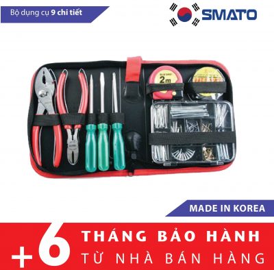 Bộ dụng cụ đa năng 9 chi tiết Smato Hàn Quốc
